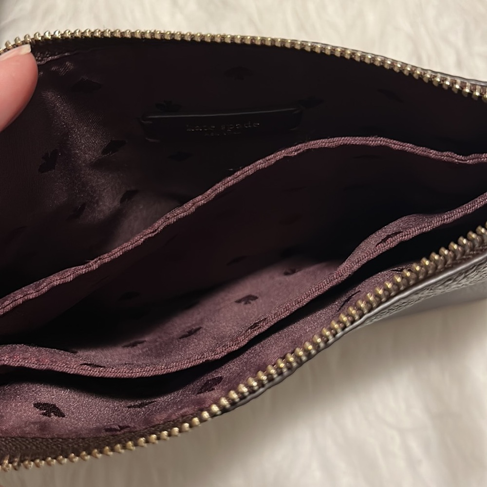 Kate spade pebbled leather crossbody & Leila small slim bifold wallet - Picture 4 of 11